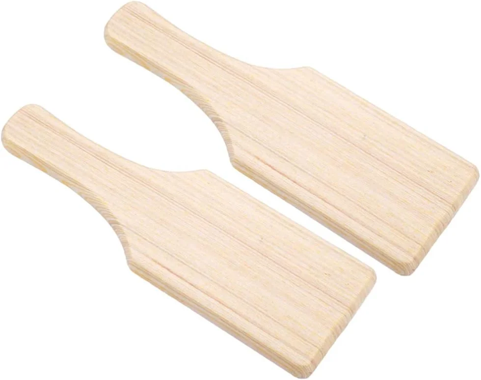 EXCEART ابزار سرامیک 2 عدد تخته سفالی چوبی ناتمام تخته پارویی انجمن خواهری تخته برادری یونانی پوشش تخته مجسمه سازی سفالی برای ابزار ساخت سفال مجسمه های سفالی