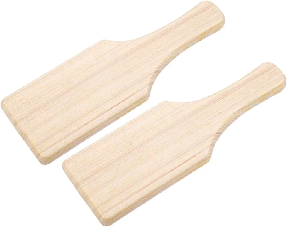 EXCEART ابزار سرامیک 2 عدد تخته سفالی چوبی ناتمام تخته پارویی انجمن خواهری تخته برادری یونانی پوشش تخته مجسمه سازی سفالی برای ابزار ساخت سفال مجسمه های سفالی