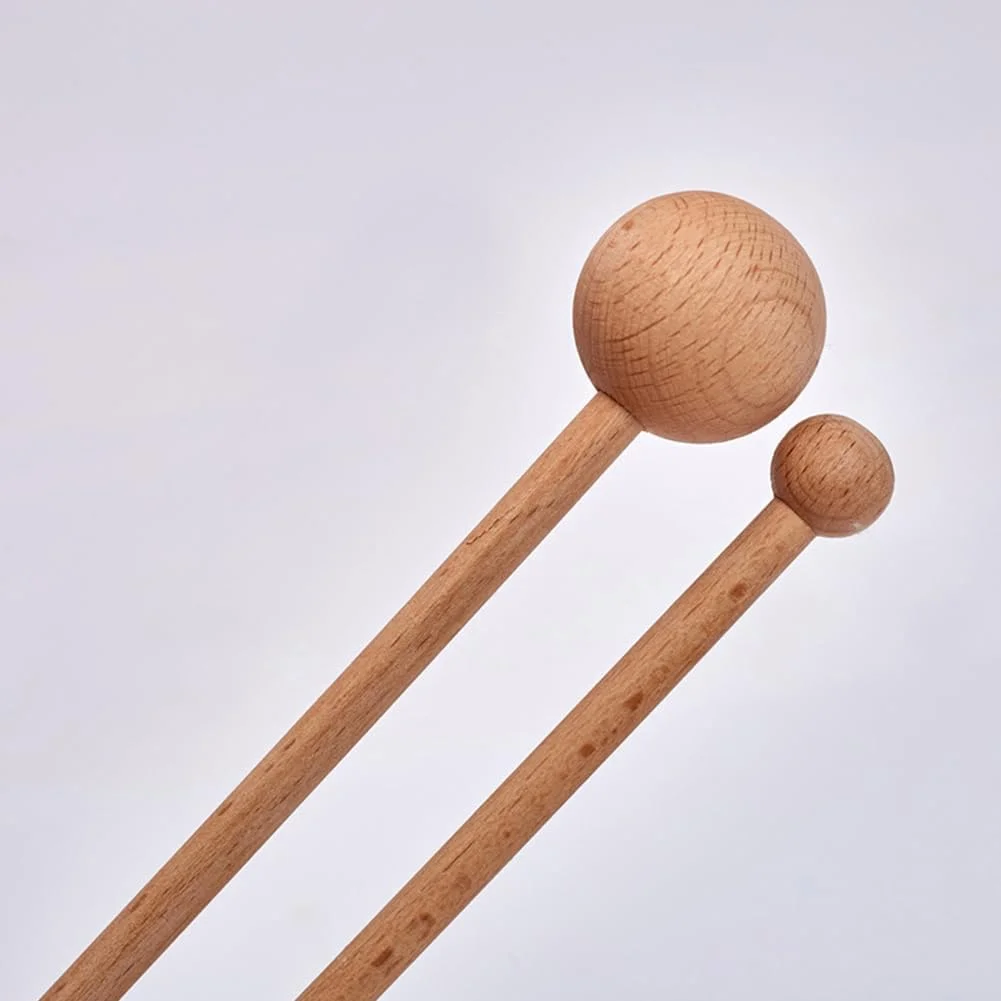 GSHLLO 2 عدد چوب سفالگری چوبی، ابزار نقطه گذاری سفالگری چوبی، چوب های بزرگ شکل دهی خاک رس، ابزار برجسته سازی سرامیک، ابزار پرتاب خاک رس حرفه ای، لوازم قالب گیری سرامیک