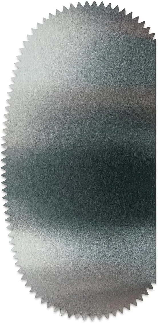 ابزار سفالگری و مجسمه سازی Kemper - لیسه فولادی - S10 - لبه دندانه دار - 3 3/4 اینچ