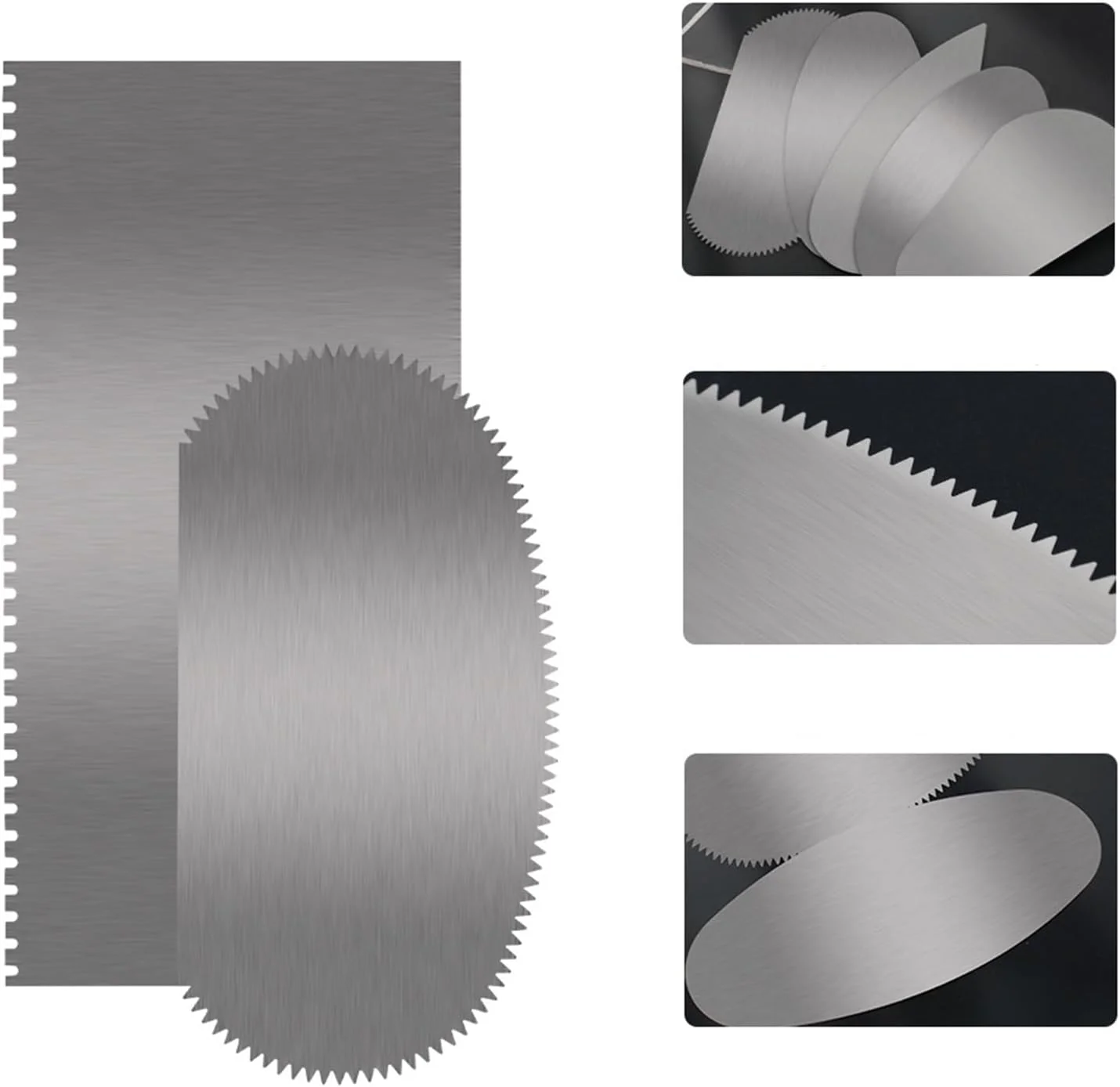 ست 10 عددی ابزار سفالگری استیل ضد زنگ، ابزار بادوام خاک رس، خراشنده دندانه دار تیز، برش خراشنده قالب لبه گرد، ست ابزار مجسمه سازی خاک رس فلزی تخت، برای هنرمندان مجسمه سازی و بافت دهی