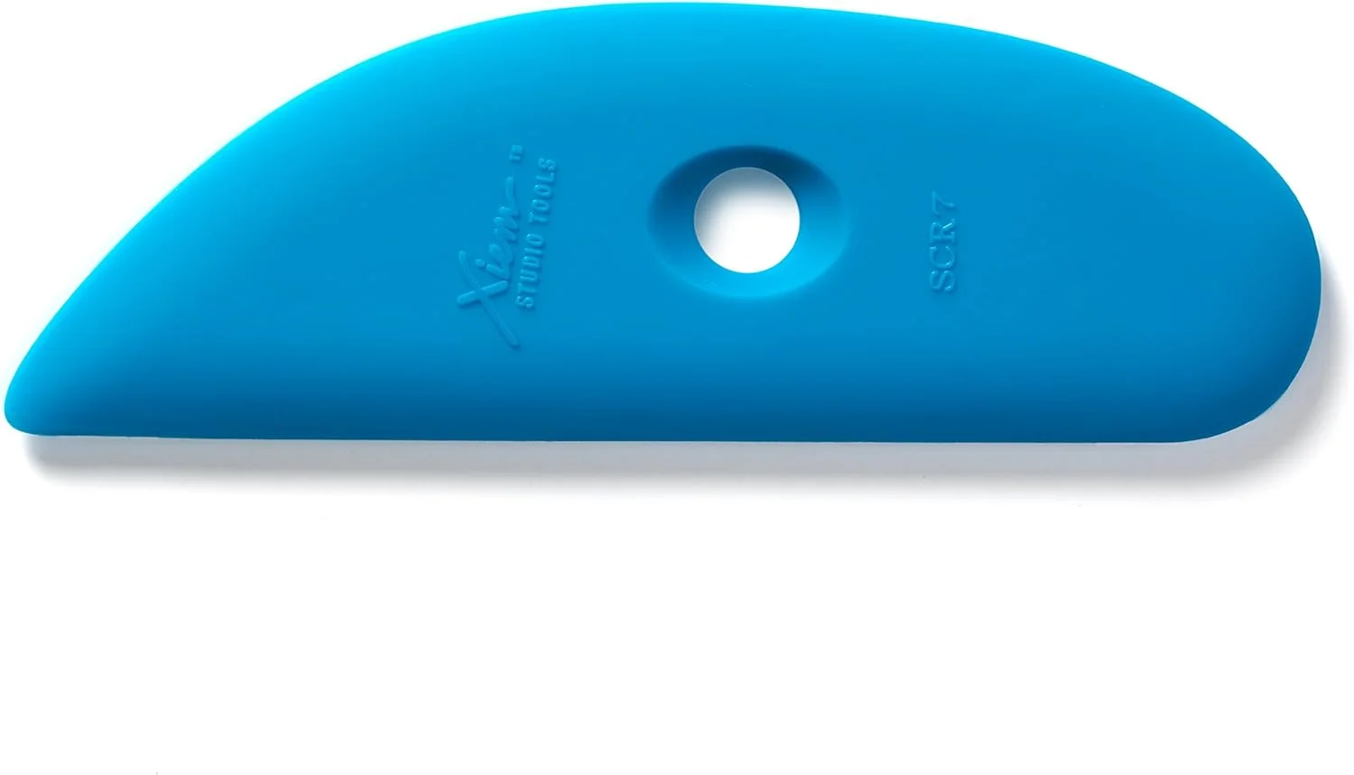 ابزار سفالگری Xiem، دنده رسی سیلیکونی محکم برای سرامیک و سفالگری (SCR7-B-10207)