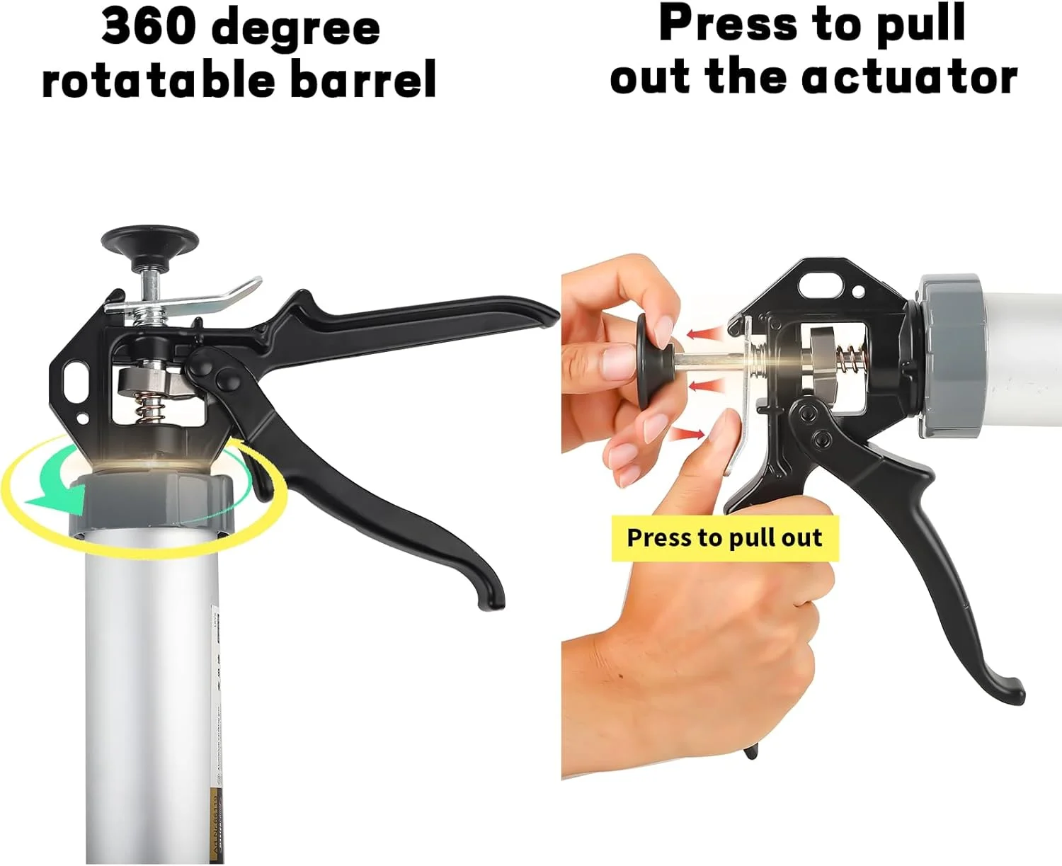 ابزار اکسترودر خمیر رُس Griiyakii، ابزار تفنگ خمیر رُس با 14 صفحه مختلف برای مجسمه‌سازی و کاردستی با تفنگ اکستروژن خمیر رُس دستی