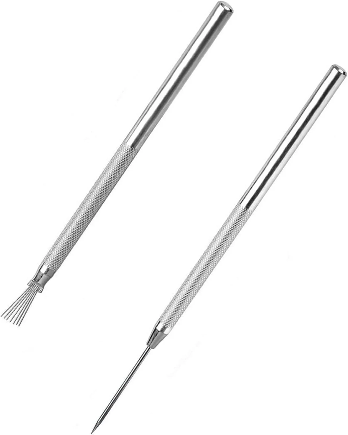 SKEIDO 1 عدد سوزن پر و 1 عدد ابزار سفالگری بافت سیم سوزنی حرفه ای مجموعه ابزار برس بافت ابزار مدل سازی سرامیک سفال SKEIDO 1 عدد سوزن پر و 1 عدد ابزار سفالگری بافت سیم سوزنی حرفه ای مجموعه ابزار برس بافت ابزار مدل سازی سرامیک سفال