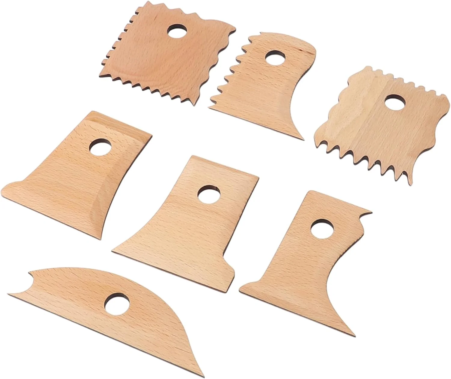 ابزارهای برش چندگانه سفالگری، دنده های بافت چوبی خاک رس برای دوستداران سفالگری ابزارهای برش چندگانه سفالگری، دنده های بافت چوبی خاک رس برای دوستداران سفالگری