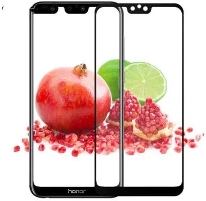 محافظ صفحه نمایش FHNLKFS، 3 عدد، شیشه حرارت دیده برای Huawei Honor 9i، شیشه پوشش کامل برای Huawei Honor 9i، فیلم محافظ گوشی Honor 9i 2018