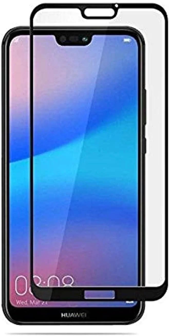 محافظ صفحه نمایش شیشه ای حرارت دیده فول کاور ضد ضربه 0.26 میلی متری مشکی Ozone Huawei P20 Lite/Nova 3E محافظ صفحه نمایش شیشه ای حرارت دیده فول کاور ضد ضربه 0.26 میلی متری مشکی Ozone Huawei P20 Lite/Nova 3E