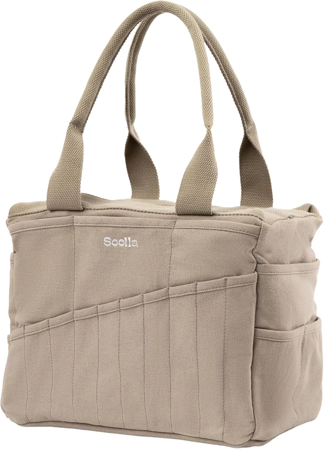 کیف استودیویی Soolla - محبوب ترین کیف ابزار هنری و سفالگری در جهان، قابل شستشو در ماشین لباسشویی، دارای بیش از 30 جیب، 10 رنگ ممتاز، بوم خشک شونده سریع، سازمان دهنده برای صنایع دستی، خیاطی، بافندگی، بزرگسالان، دانشجویان