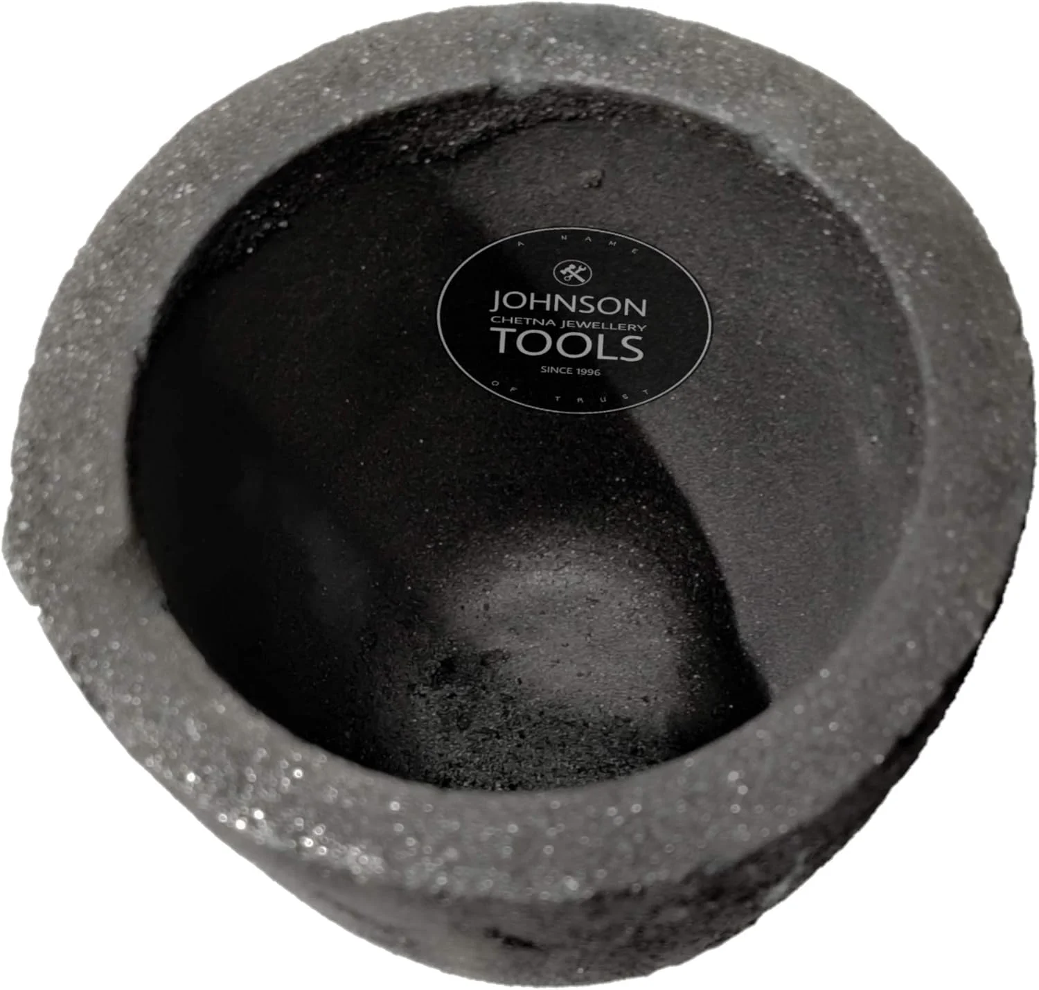 بوته گرافیتی رسی شماره 2 جانسون تولز برای ذوب طلا، نقره، مس، برنج، آلومینیوم (ظرفیت - 3 کیلوگرم)