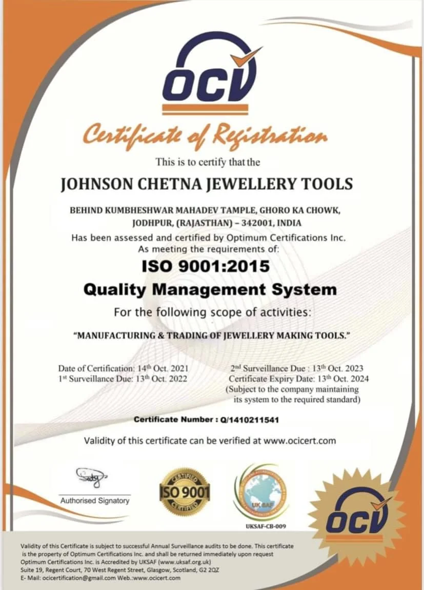 بوته گرافیتی رسی شماره 2 جانسون تولز برای ذوب طلا، نقره، مس، برنج، آلومینیوم (ظرفیت - 3 کیلوگرم)