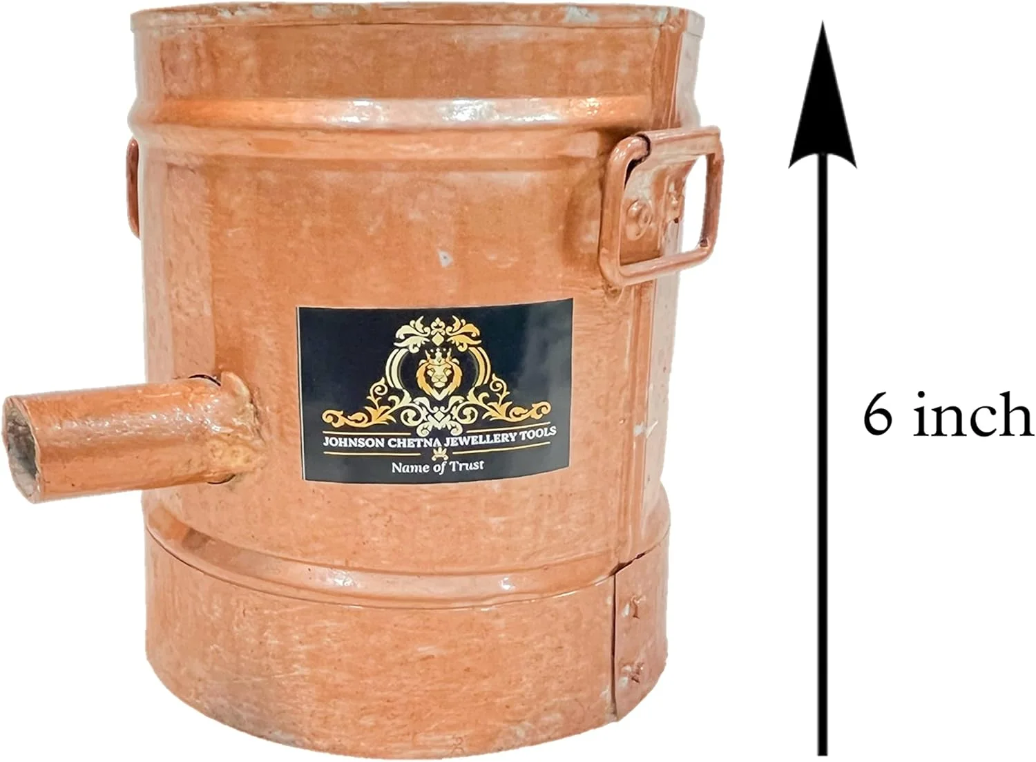 کوره ذوب گاز جانسون تولز / دیزی بهاتی برای ذوب 500 گرم طلا و نقره (بوته یا تفنگ شامل نمی شود)