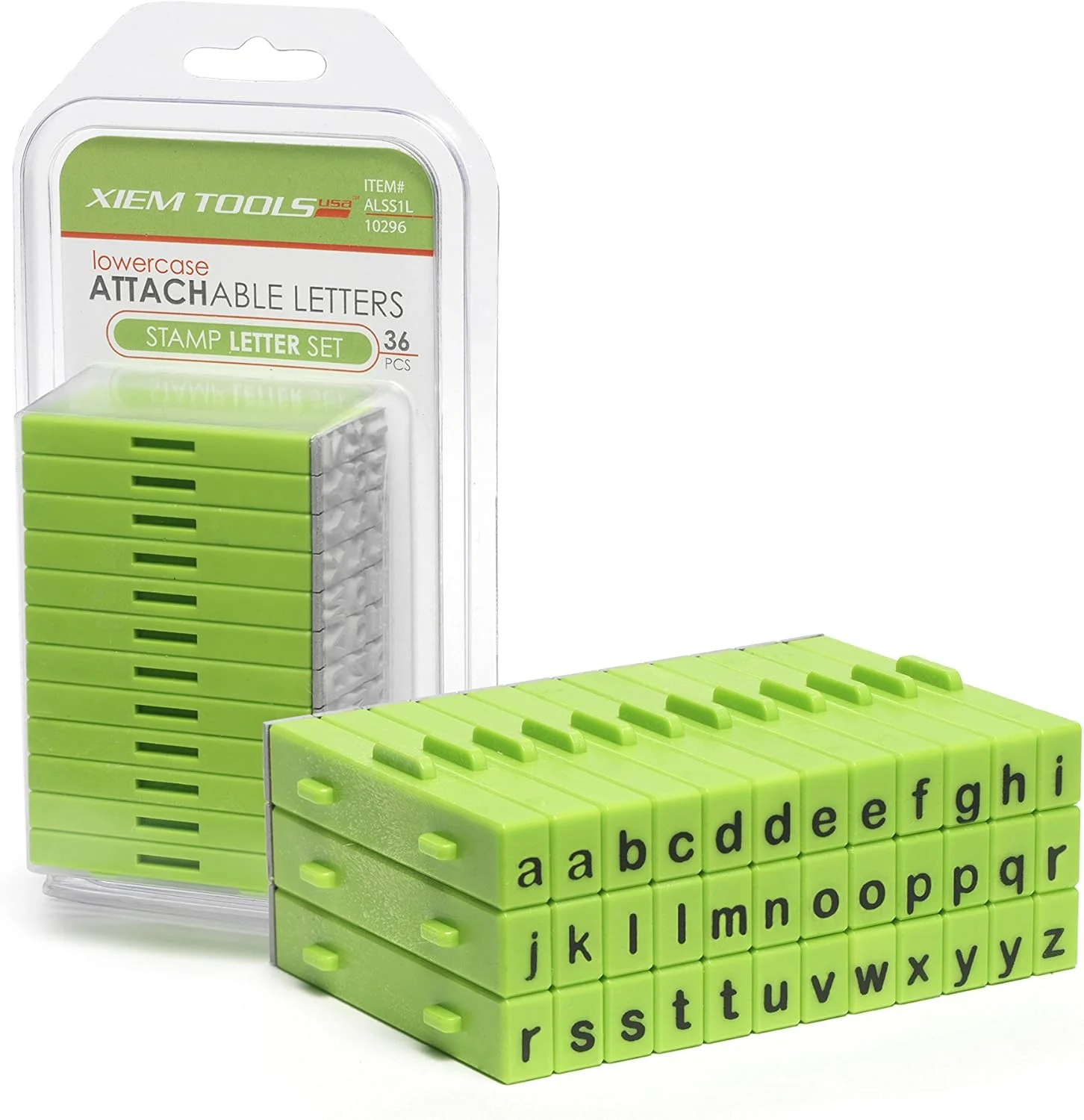 مجموعه مهر حروف کوچک قابل اتصال Xiem Tools