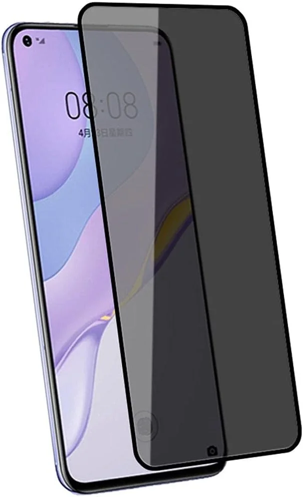 بسته 3 عددی محافظ صفحه نمایش ضد جاسوسی، برای گوشی های هوآوی P Smart 2019 Z S 2021 9D Magic P30 Lite P20 Pro P40 شیشه محافظ حریم خصوصی برای هوآوی P30
