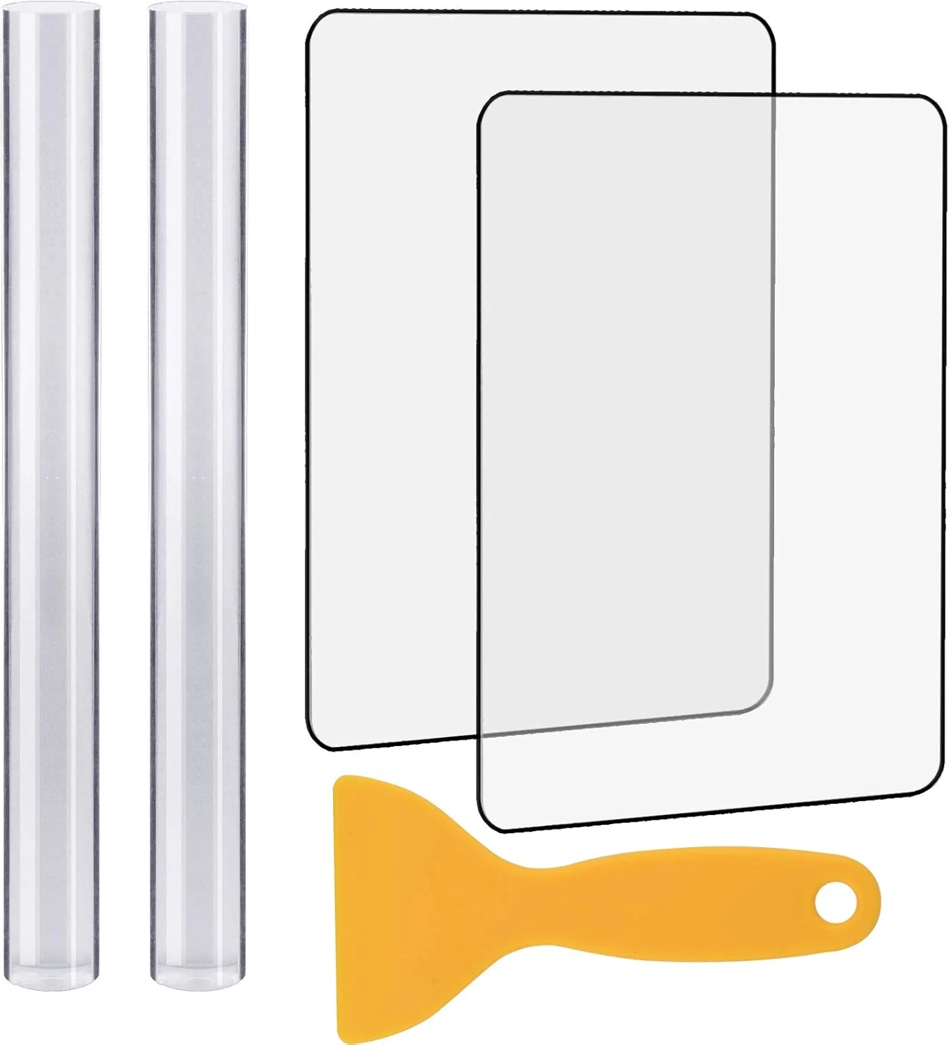 مریویندیکس 5 تکه ابزار سفال پلیمری DIY، غلتک سفالی اکریلیک با تخته پشتی اکریلیک، بیلچه پلاستیکی و قالب ابزار سفال لاستیکی برای شکلدهی و مجسمهسازی مدلسازی مریویندیکس 5 تکه ابزار سفال پلیمری DIY، غلتک سفالی اکریلیک با تخته پشتی اکریلیک، بیلچه پلاستیکی و قالب ابزار سفال لاستیکی برای شکلدهی و مجسمهسازی مدلسازی