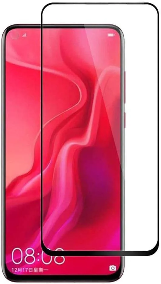 بسته 3 عددی محافظ صفحه نمایش شیشه ای حرارت دیده 5D کامل MIBQM برای Huawei P Smart Plus 2019، محافظ صفحه نمایش Huawei P Smart Z برای P Smart 2019 - Huawei P Smart Plus