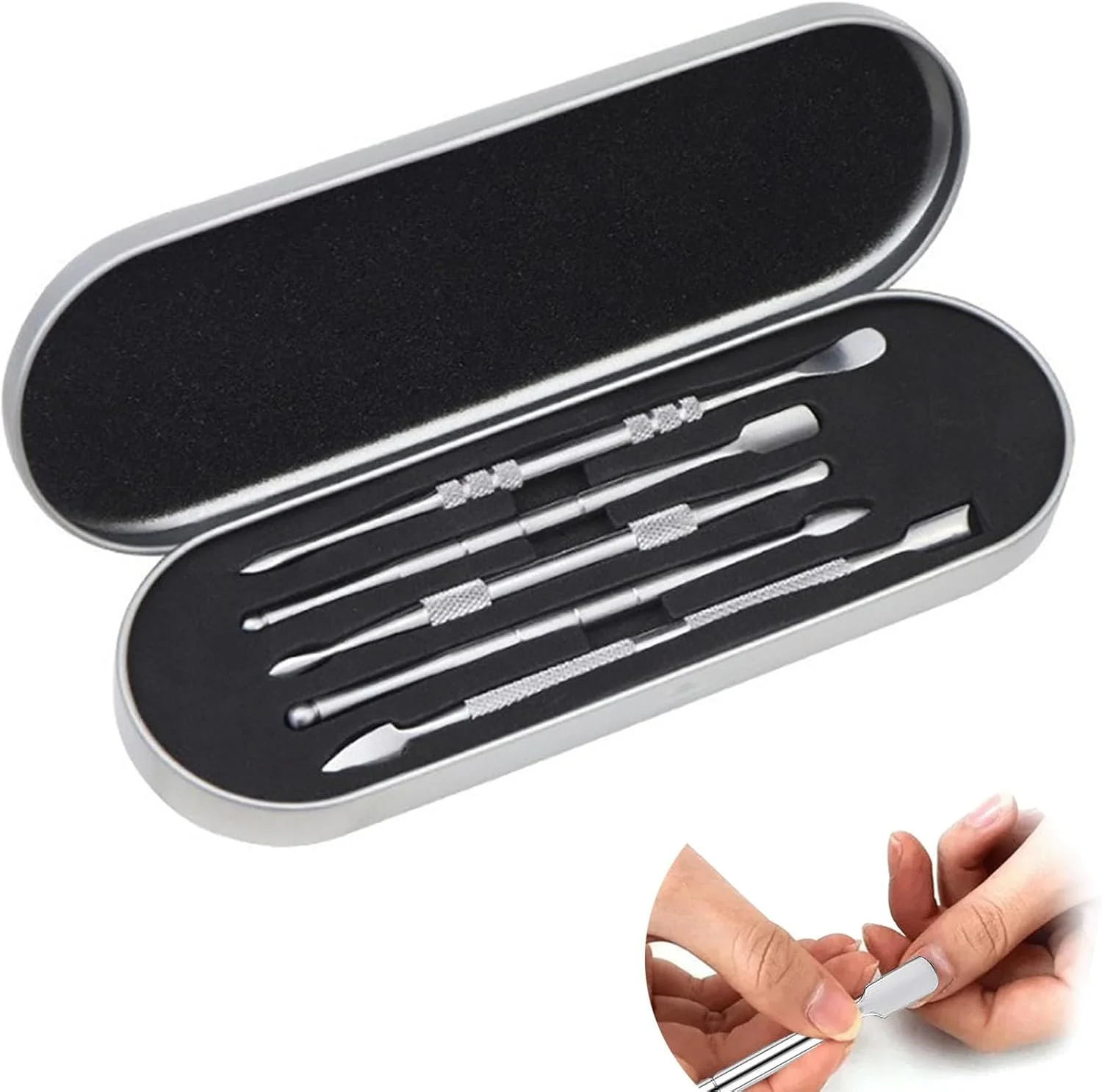 ابزار حکاکی موم Qinsky، استیل ضد زنگ، 5 تکه، ابزار حکاکی موم دو طرفه، ابزار حکاکی خاک رس سفالی، ابزار حکاکی موم دو سر برای موم، مجسمه ها، سرامیک رسی ابزار حکاکی موم Qinsky، استیل ضد زنگ، 5 تکه، ابزار حکاکی موم دو طرفه، ابزار حکاکی خاک رس سفالی، ابزار حکاکی موم دو سر برای موم، مجسمه ها، سرامیک رسی