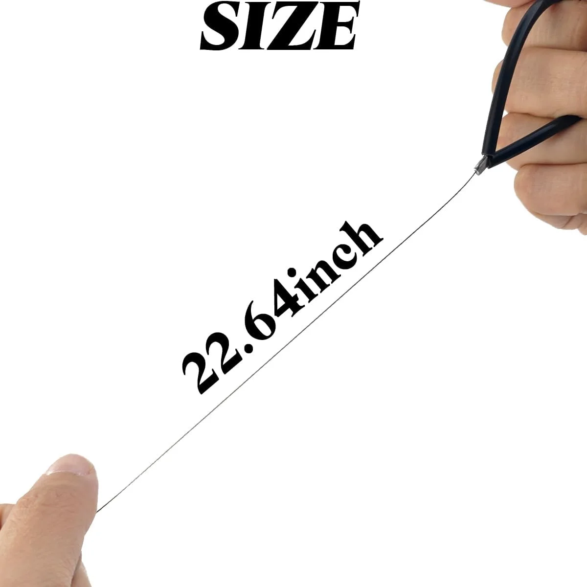 رونیانگ 6 عدد سیم برش خاک رس، ابزار سفالگری سیم فولادی، ابزار برش با دسته لاستیکی برای هنرمندان مجسمه سازی خمیر و پنیر