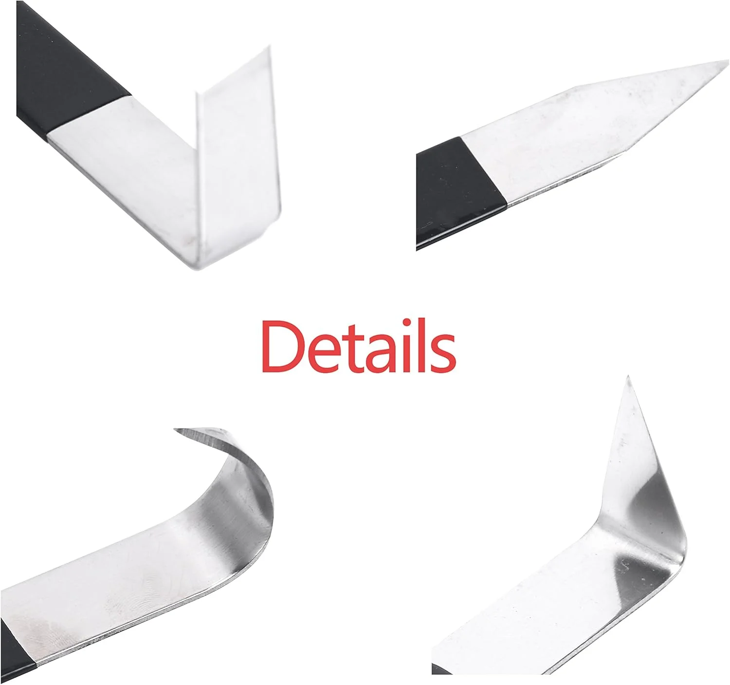 مجموعه 8 عددی ابزار سفالگری YaeTek از جنس استیل ضد زنگ، شامل 8 مدل چاقوی حکاکی و شکل دهی، ابزار دستی مجسمه سازی و پرداخت کاری خاک رس، مناسب هنرمندان برای حکاکی، مجسمه سازی، شکل دهی و مدل سازی مجموعه 8 عددی ابزار سفالگری YaeTek از جنس استیل ضد زنگ، شامل 8 مدل چاقوی حکاکی و شکل دهی، ابزار دستی مجسمه سازی و پرداخت کاری خاک رس، مناسب هنرمندان برای حکاکی، مجسمه سازی، شکل دهی و مدل سازی