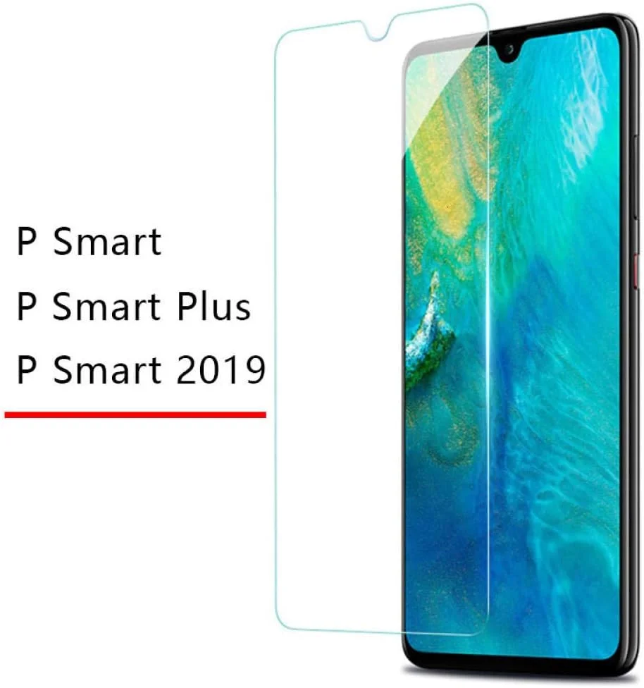 بسته 3 عددی محافظ شیشه ای MIBQM برای Huawei P Smart Plus 2019، محافظ صفحه نمایش شیشه ای حرارت دیده برای Huawei P Smart 2019