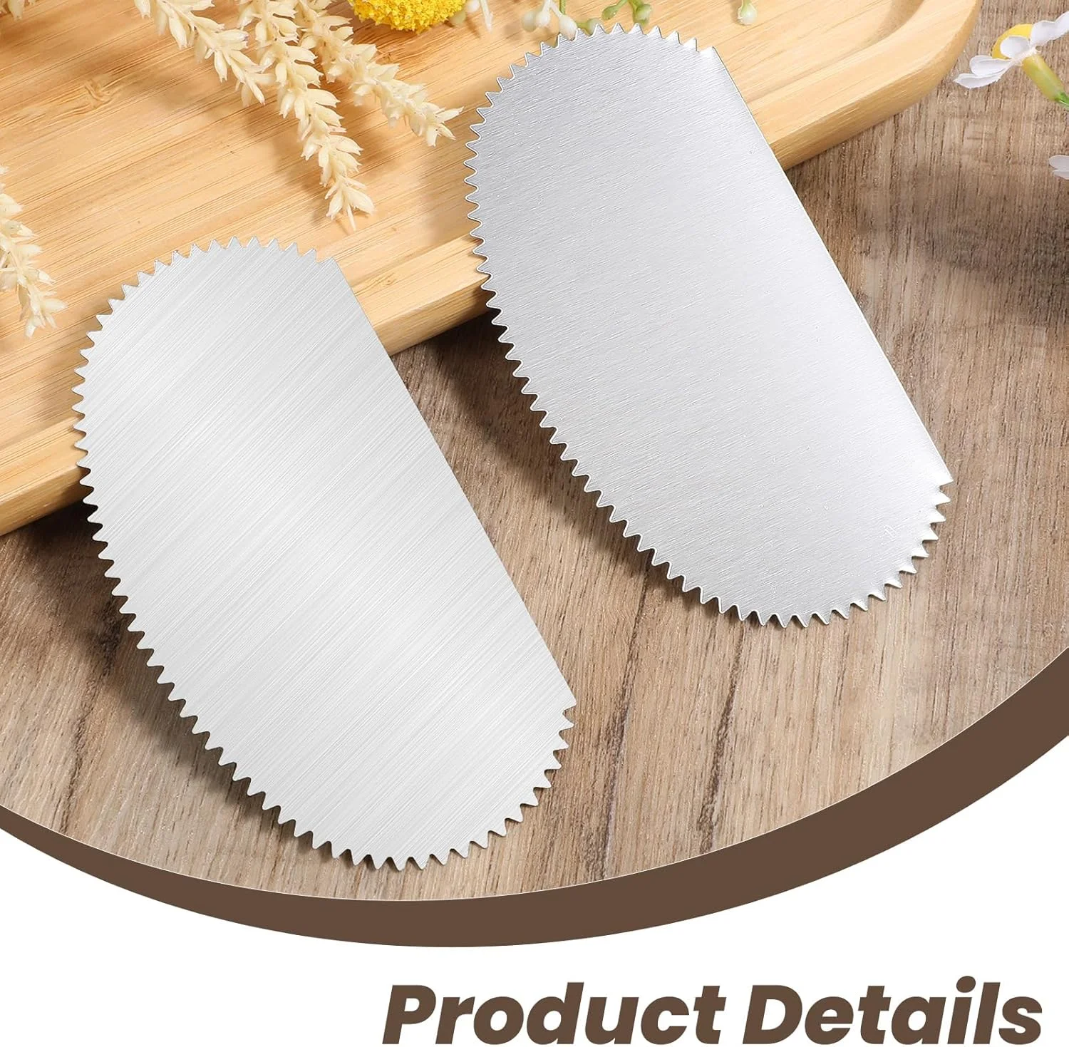 4 عدد ابزار سفالگری دنده ای استیل ضد زنگ، ابزار سرامیکی خراشنده فلزی، ابزار سفالگری نقره ای، ابزار سرامیکی خراشنده دندانه دار برای مجسمه سازی سفال 4 عدد ابزار سفالگری دنده ای استیل ضد زنگ، ابزار سرامیکی خراشنده فلزی، ابزار سفالگری نقره ای، ابزار سرامیکی خراشنده دندانه دار برای مجسمه سازی سفال