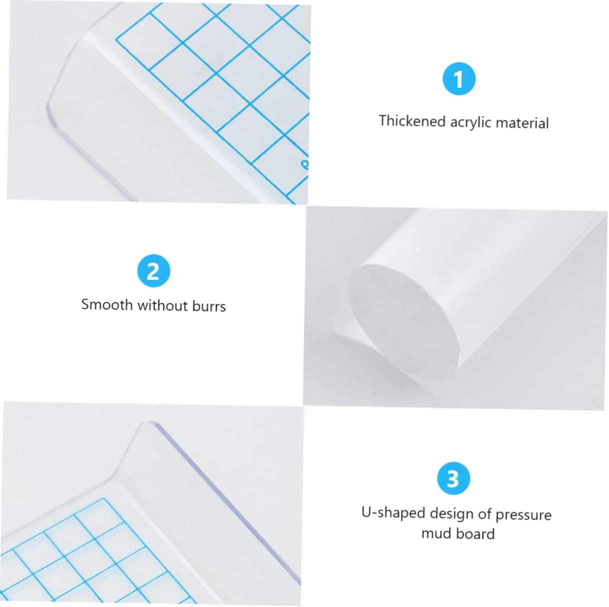 مجموعه غلطک های رسی اکریلیک NUOBESTY شامل 1 ست 3 عددی، ابزارهای DIY رسی دست ساز، ابزارهای رسی اکریلیک، ابزار DIY دست ساز، غلطک مدل سازی صاف کننده، لوازم رسی پلیمری، کیت ابزار وردنه مجموعه غلطک های رسی اکریلیک NUOBESTY شامل 1 ست 3 عددی، ابزارهای DIY رسی دست ساز، ابزارهای رسی اکریلیک، ابزار DIY دست ساز، غلطک مدل سازی صاف کننده، لوازم رسی پلیمری، کیت ابزار وردنه