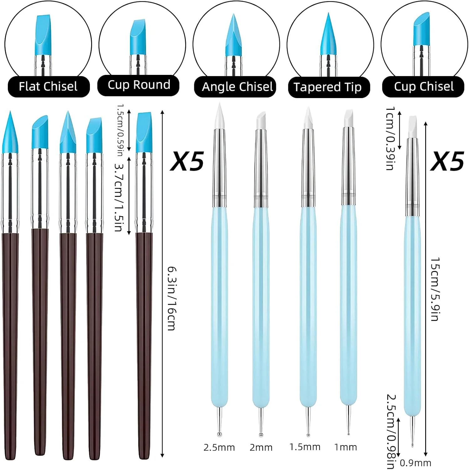 ست 10 عددی ابزار مجسمه سازی سیلیکونی، ابزار مجسمه سازی دو طرفه خاک رس، مجموعه ابزار حکاکی خاک رس مدل سازی، قلم موی رنگ سیلیکونی برای سفالگری، صنایع دستی سفالی، سنگ، ناخن، ترکیب، طراحی پروژه های هنری ست 10 عددی ابزار مجسمه سازی سیلیکونی، ابزار مجسمه سازی دو طرفه خاک رس، مجموعه ابزار حکاکی خاک رس مدل سازی، قلم موی رنگ سیلیکونی برای سفالگری، صنایع دستی سفالی، سنگ، ناخن، ترکیب، طراحی پروژه های هنری