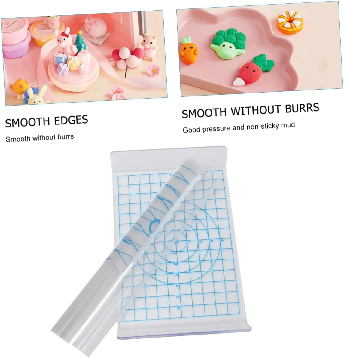 مجموعه غلطک های رسی اکریلیک NUOBESTY شامل 1 ست 3 عددی، ابزارهای DIY رسی دست ساز، ابزارهای رسی اکریلیک، ابزار DIY دست ساز، غلطک مدل سازی صاف کننده، لوازم رسی پلیمری، کیت ابزار وردنه مجموعه غلطک های رسی اکریلیک NUOBESTY شامل 1 ست 3 عددی، ابزارهای DIY رسی دست ساز، ابزارهای رسی اکریلیک، ابزار DIY دست ساز، غلطک مدل سازی صاف کننده، لوازم رسی پلیمری، کیت ابزار وردنه