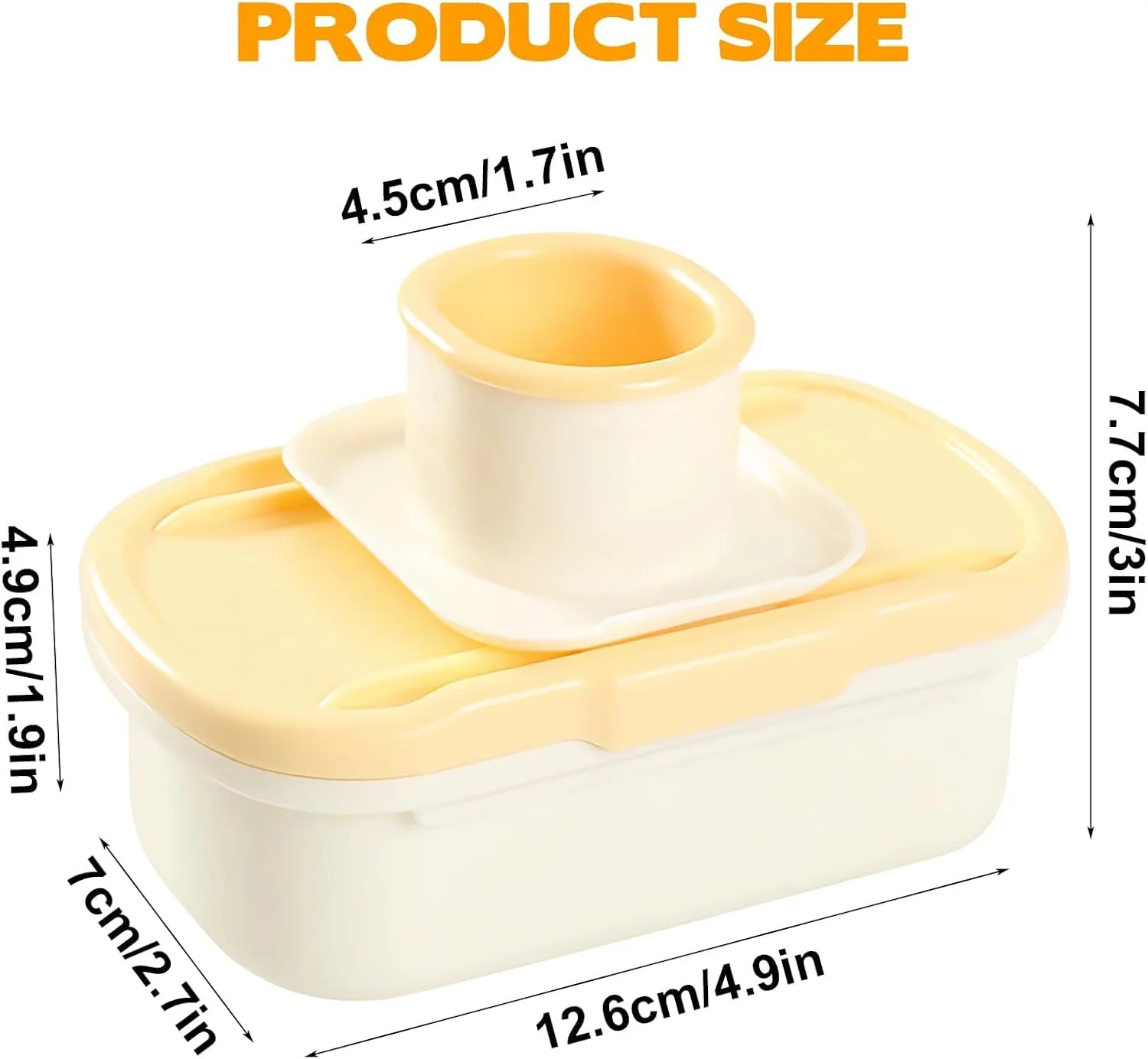 آزونه آسیاب دستی سیر و رنده زنجبیل، ابزار آشپزخانه چند منظوره 2 در 1 با برش دهنده سبزیجات، ایده آل برای استفاده روزانه و پخت و پز در فضای باز (زرد)