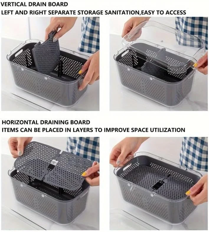 ALMEKAQUZ ست 1 عددی خردکن سبزیجات 22 در 1، اسلایسر میوه چند منظوره، رنده غذای دستی، برش دهنده سبزیجات، برش دهنده با ظرف، خردکن پیاز با 13 تیغه، رنده سیب زمینی خانگی