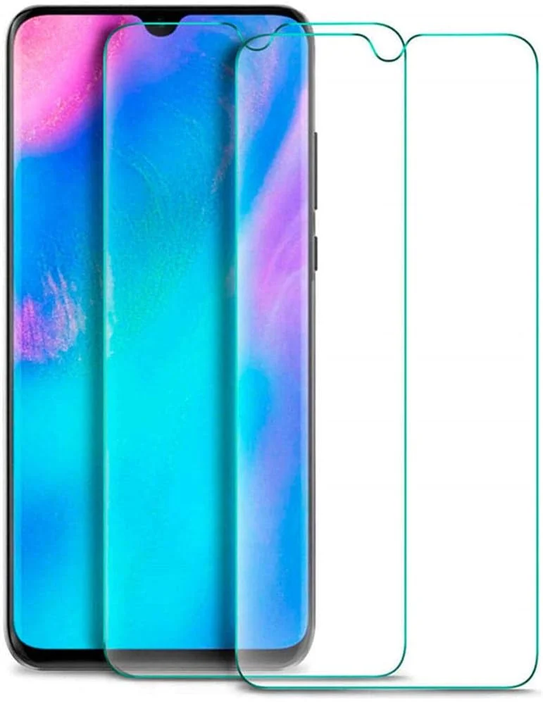بسته 3 عددی محافظ صفحه نمایش شیشه ای حرارت دیده برای Huawei P30 Lite P20 Pro، شیشه محافظ برای Huawei Mate 30 20 Lite، محافظ شیشه ای برای Huawei P20