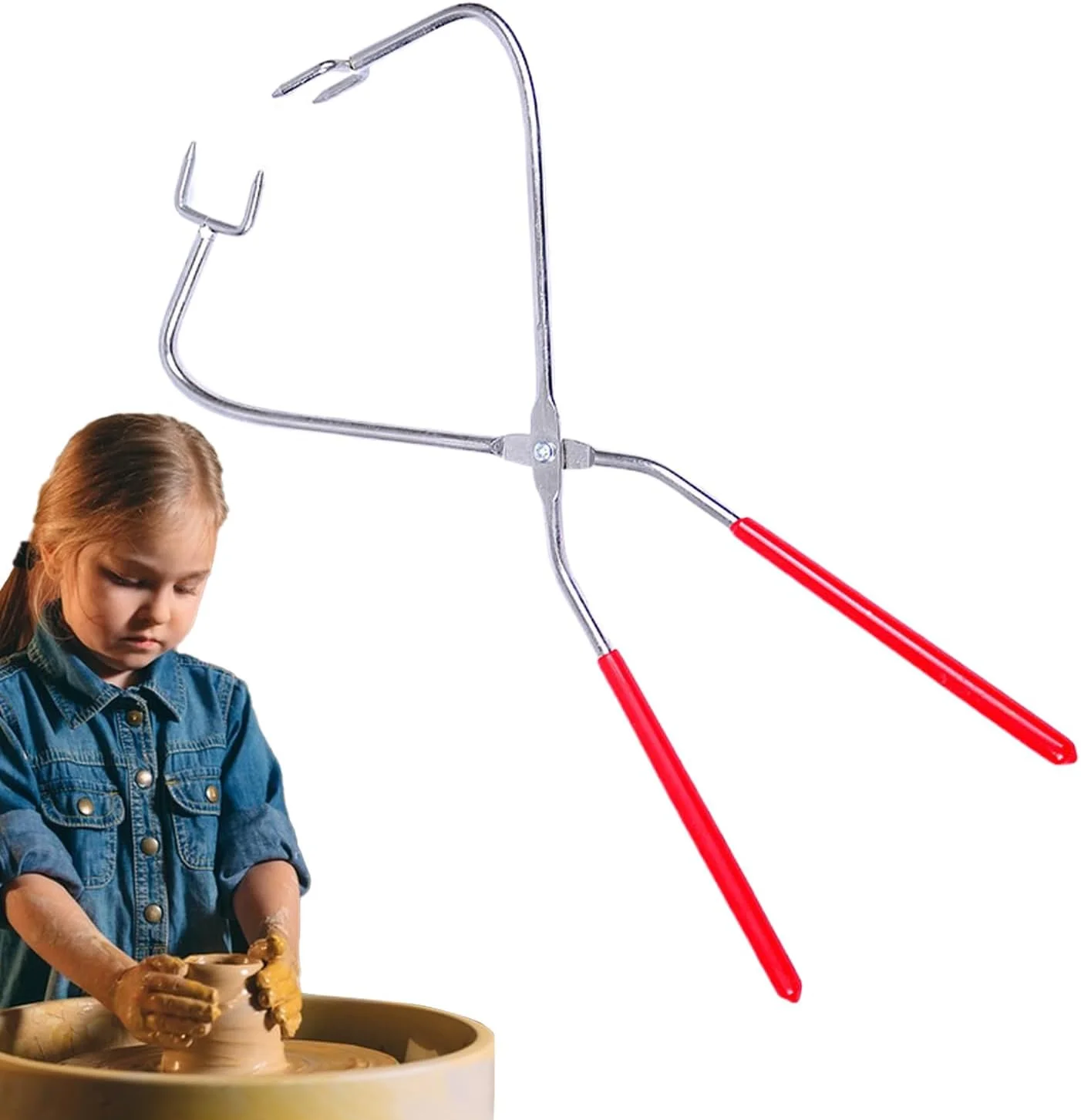 انبر سرامیکی، انبر مجسمه سازی خاک رس - انبر استیل ضد زنگ ابزار مجسمه سازی برای هنرمندان مدل سازی و مجسمه سازی کارگاهی خانگی انبر سرامیکی، انبر مجسمه سازی خاک رس - انبر استیل ضد زنگ ابزار مجسمه سازی برای هنرمندان مدل سازی و مجسمه سازی کارگاهی خانگی