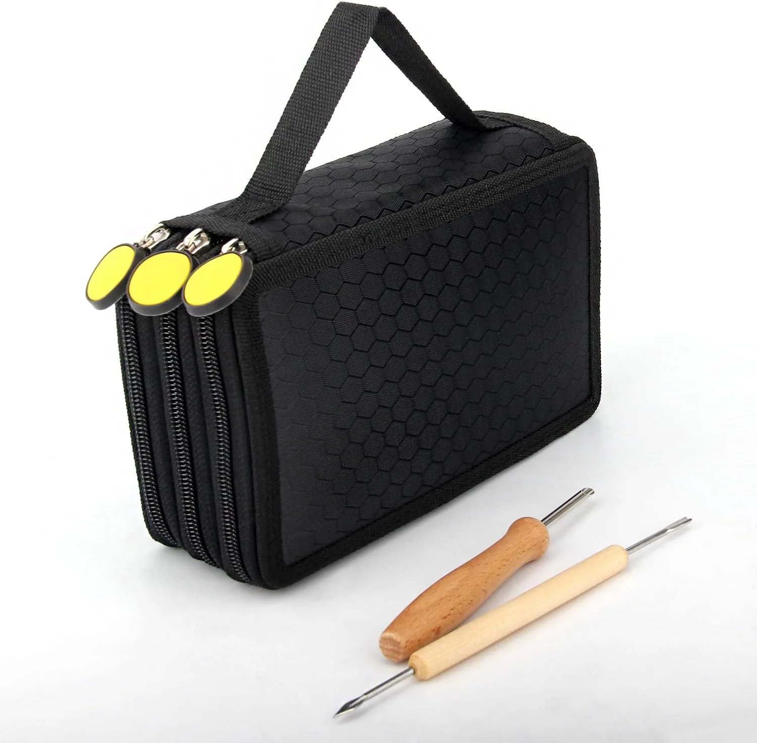 مجموعه ۴۲ عددی ابزار مجسمه سازی خاک رس Blisstime با دسته چوبی