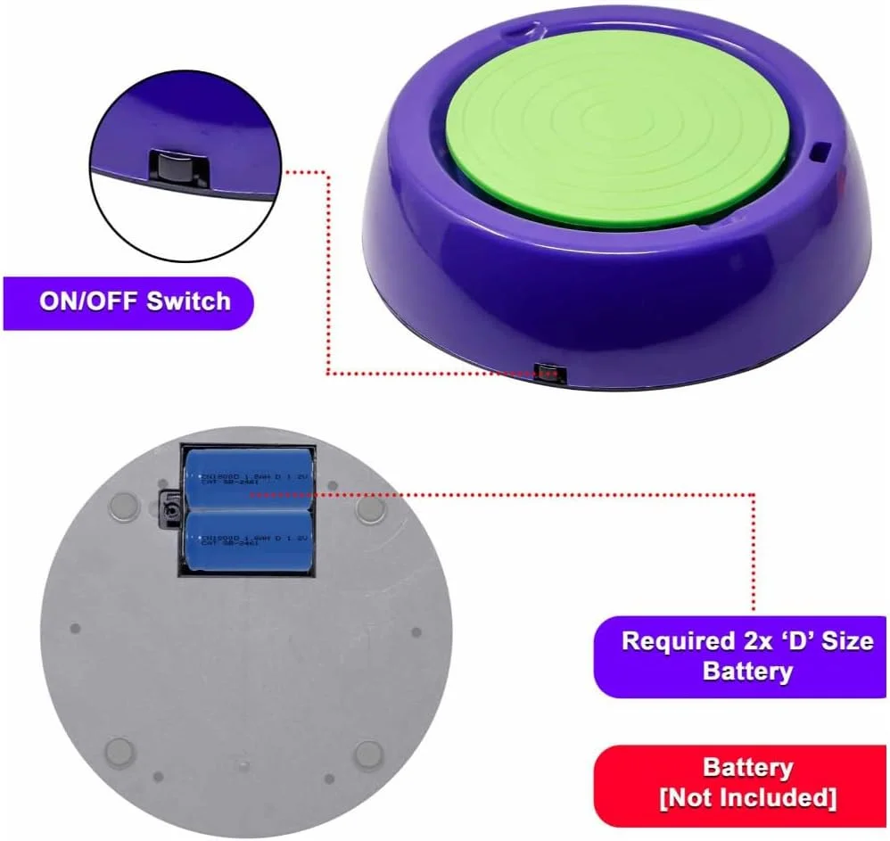 کیت چرخ سفالگری با خاک رس خشک شونده، ابزار و لوازم جانبی برای کودکان! مجموعه کامل مبتدی با ابزار مجسمه سازی، لوازم هنری و سرگرمی کاردستی برای دختران، هدیه عالی DIY برای سنین 4-12 خاک رس برای کودکان