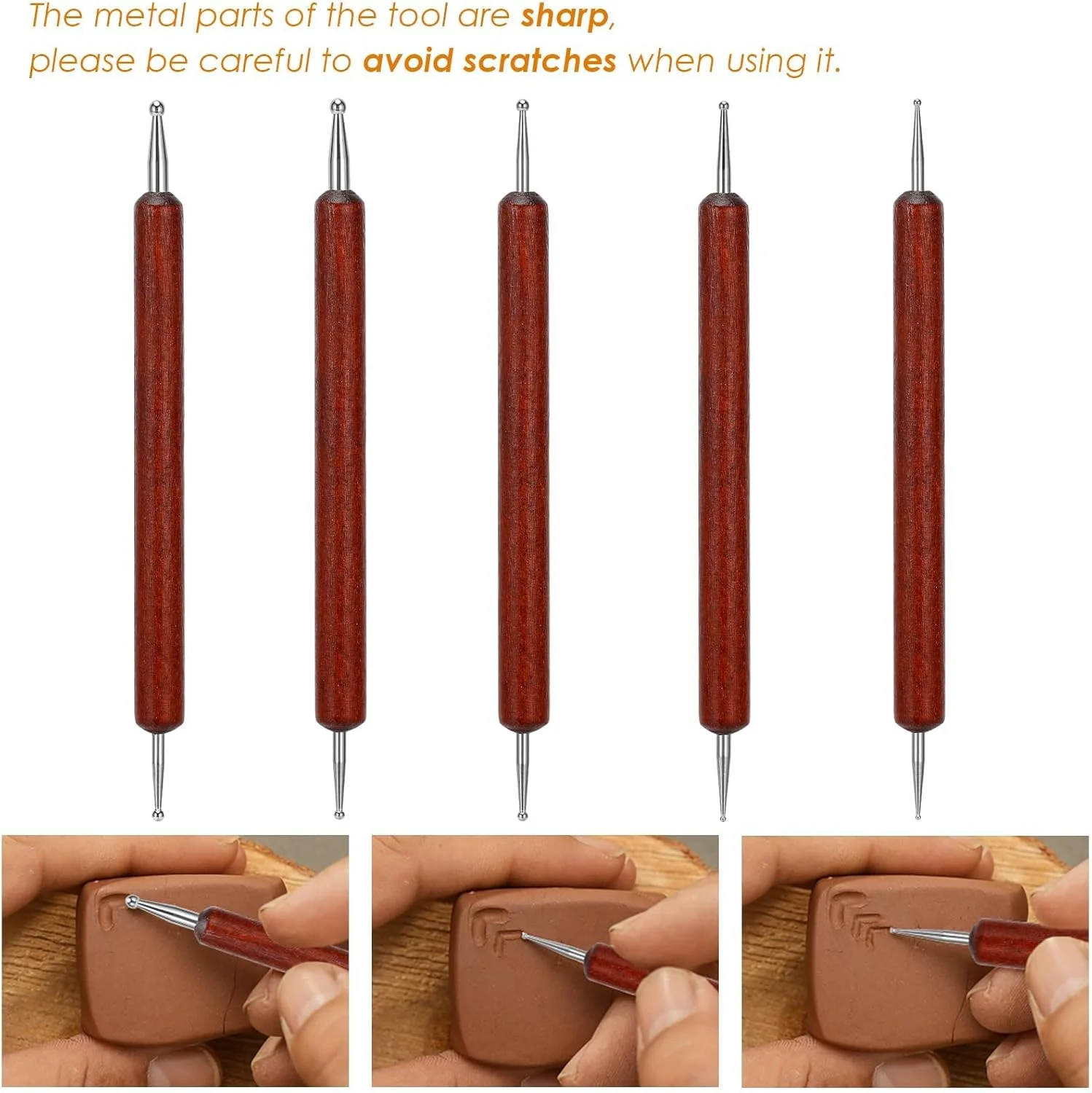 مجموعه ابزار سفالگری تزویق شامل 23 قطعه، ابزار سفالگری قرمز، مجموعه ابزار مجسمه سازی خاک رس پلیمری کاربردی، ابزار نقطه گذاری خاک رس برای بزرگسالان، صنایع دستی سفالگری، نقطه گذاری، حکاکی، طراحی، قالب گیری، مدل سازی، شکل دهی