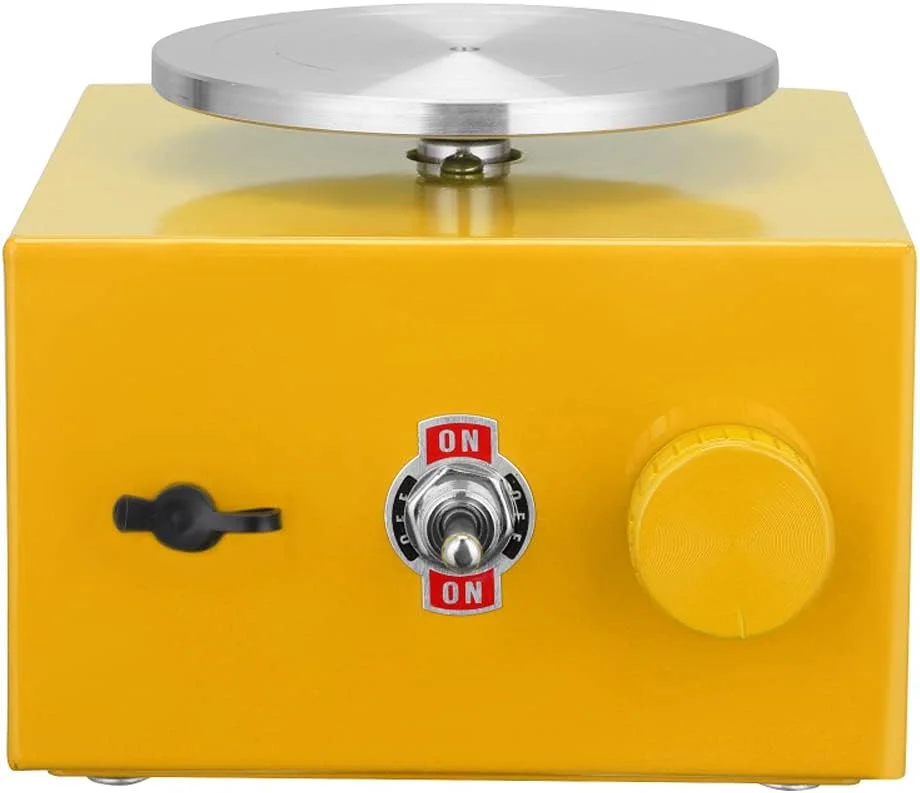 ابزار سفالگری Tidrop DIY به همراه سینی برای کار سرامیک، دستگاه مینی سفالگری