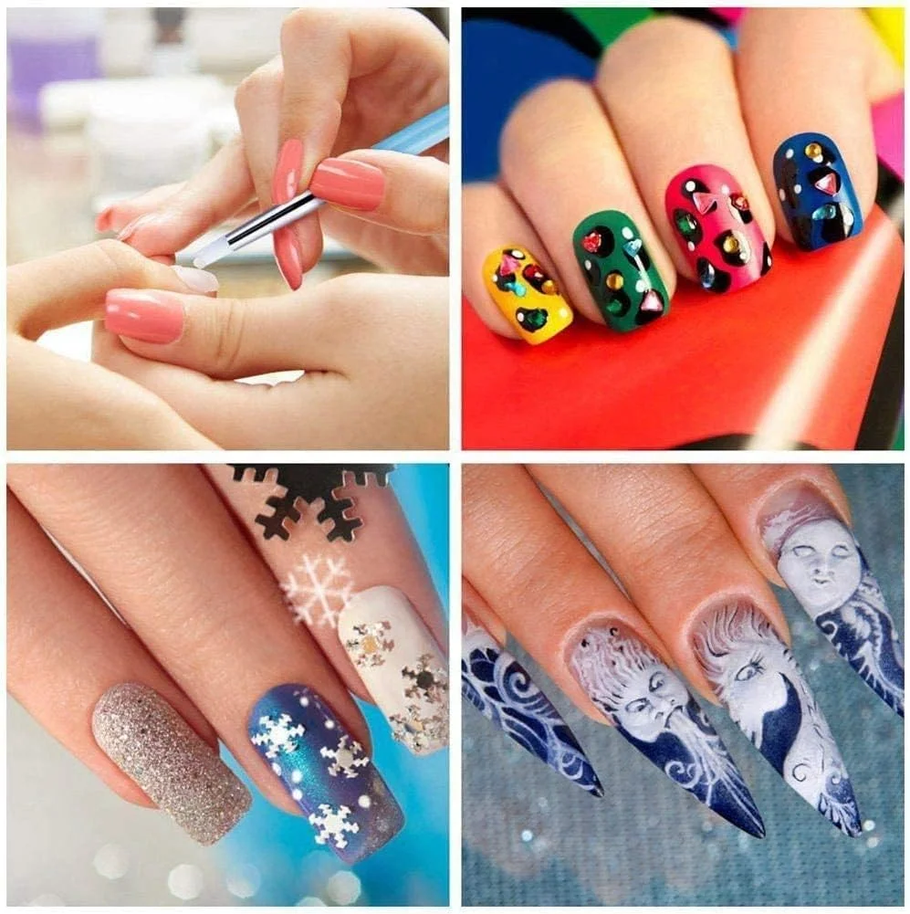 ابزار مجسمه سازی خمیر سیلیکونی SWIUKPHE، 10 عدد ابزار نقطه گذاری مدل سازی برای صنایع دستی سفالگری، سنگ، ناخن، ترکیب، طراحی خزنه