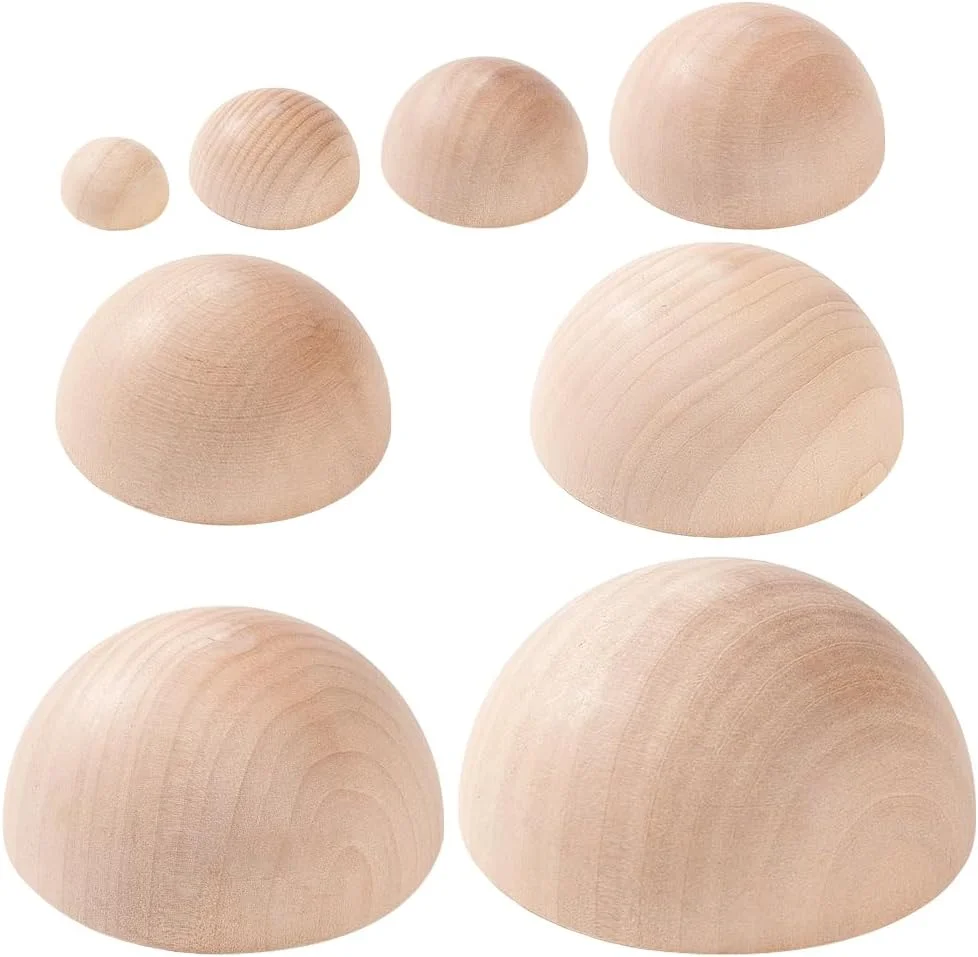 مجموعه ابزار سفالگری نیم گرد BENECREAT شامل 8 عدد در 8 سایز مختلف، ابزار سرامیکی چوبی برای ساخت کاسه و بشقاب سفالی مجموعه ابزار سفالگری نیم گرد BENECREAT شامل 8 عدد در 8 سایز مختلف، ابزار سرامیکی چوبی برای ساخت کاسه و بشقاب سفالی