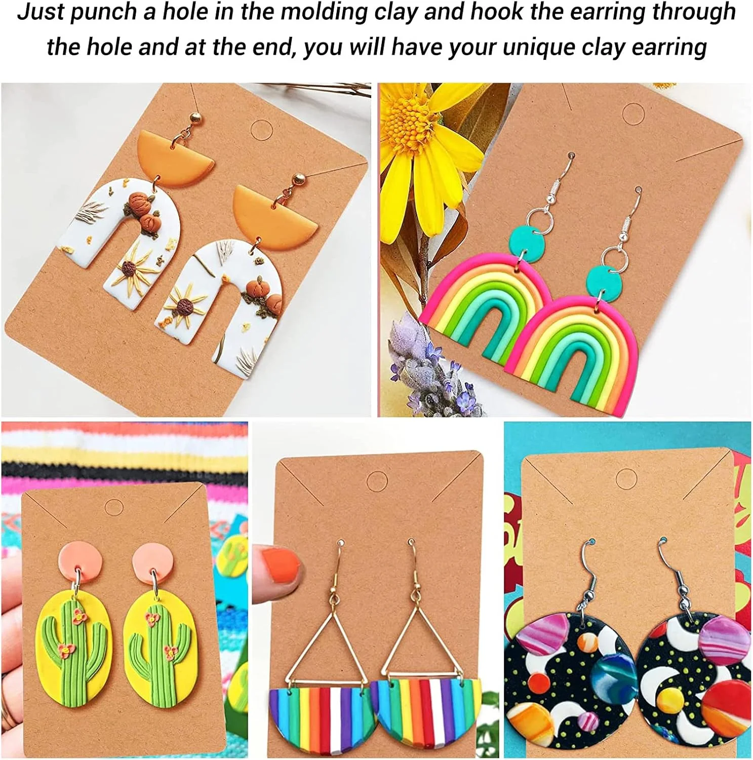 برشگرهای خمیر پلیمری Zudoo، 24 عدد برشگر خمیر با اشکال مختلف، استفاده آسان، مجموعه ابزار برش خمیر چند منظوره برای ساخت جواهرات و گوشواره های خمیر پلیمری