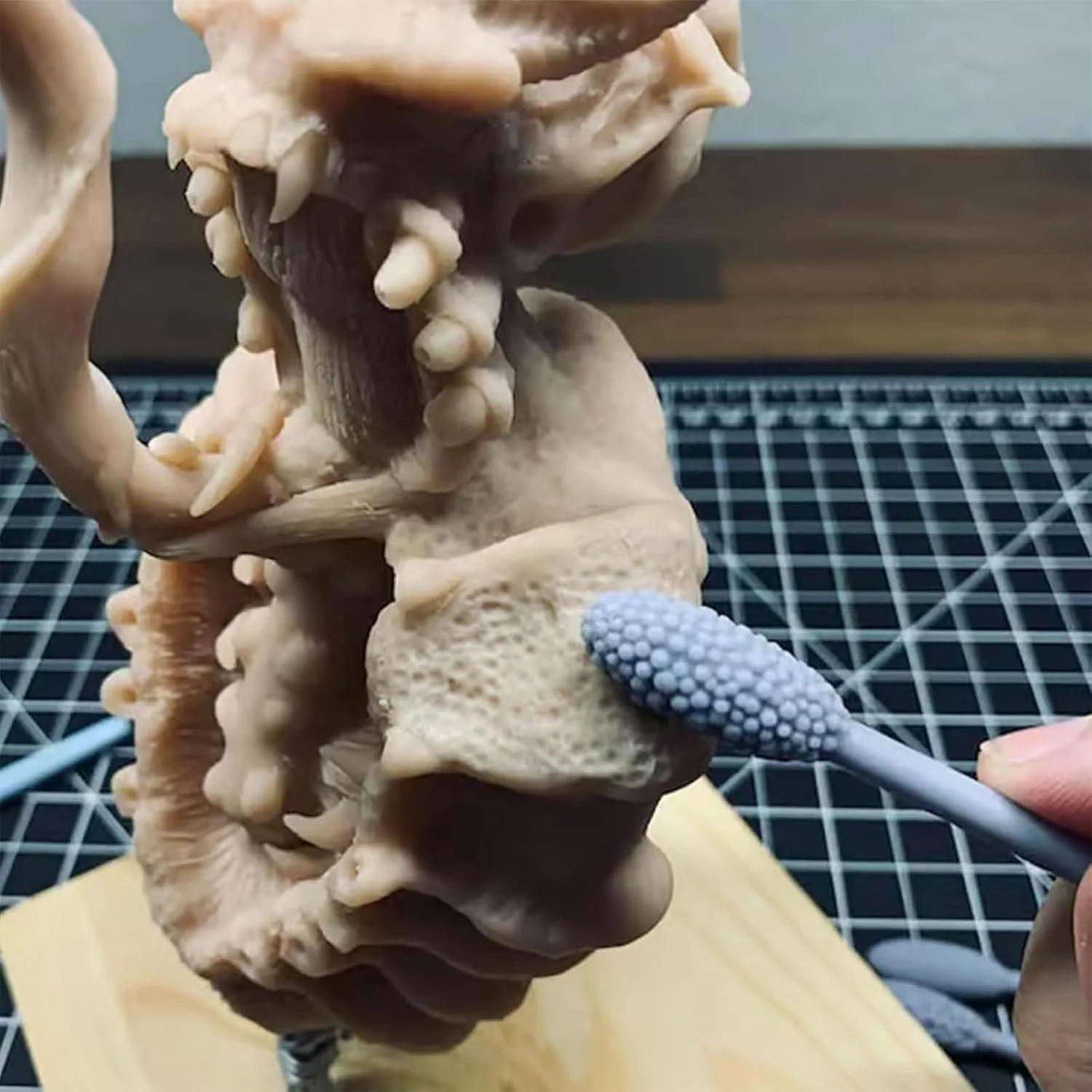 ست ابزار بافت دهی هنر سفالگری، 5 غلتک دو سر برای سفالگری، صنایع دستی DIY، 10 بافت برای مبتدیان و حرفه ای ها، ایده آل برای پروژه های هنری سفالی