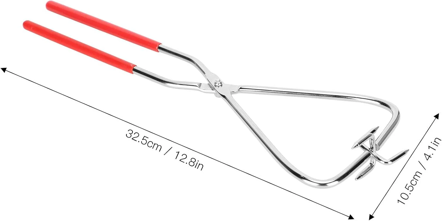 انبر لعاب کاری استیل برای سفالگری، ابزار سرامیک، مجسمه سازی با خاک رس، انبر هنرمند، لوازم ضروری استودیو