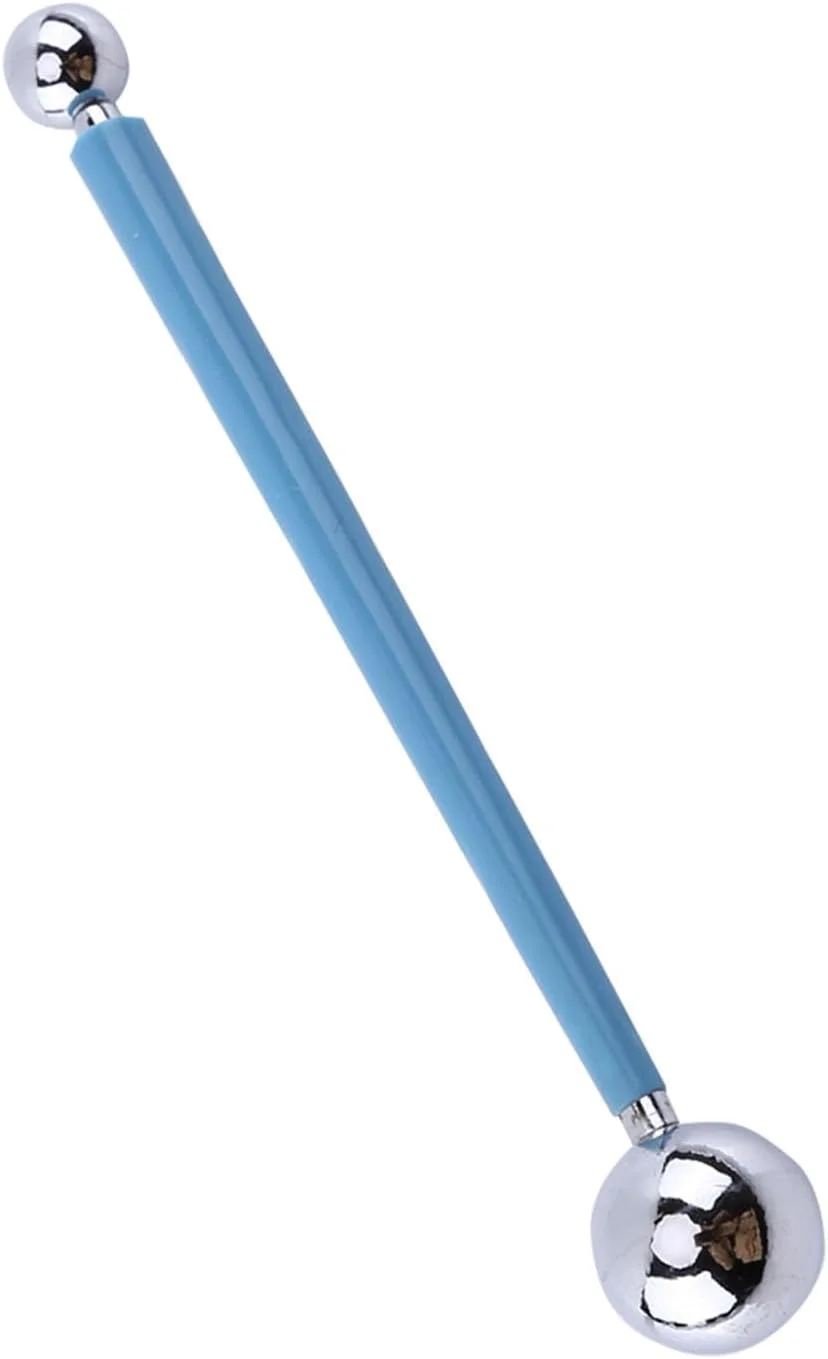 ابزار شکل دهی توپ های گلی، ست دو سر استیل ضد زنگ، 8 سایز، 4 تکه، دسته لاستیکی ابزار شکل دهی توپ های گلی، ست دو سر استیل ضد زنگ، 8 سایز، 4 تکه، دسته لاستیکی