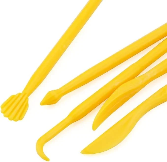 مجموعه ابزار سفال تزویق، 14 تکه ست حکاکی پلاستیکی پلیمری DIY، کیت مجسمه سازی خاک رس، برای حکاکی، مدل سازی، برجسته سازی، برای مبتدیان مجموعه ابزار سفال تزویق، 14 تکه ست حکاکی پلاستیکی پلیمری DIY، کیت مجسمه سازی خاک رس، برای حکاکی، مدل سازی، برجسته سازی، برای مبتدیان