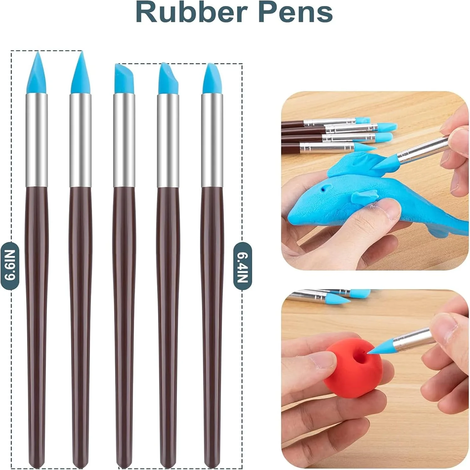 مجموعه ابزار سفال دیوانه، 25 تکه ابزار سفالگری، مجموعه ابزار مجسمه سازی خاک رس پلیمری کاربردی، مجموعه ابزار خاک رس خشک شونده در هوا برای بزرگسالان و کودکان، پخت، حکاکی، طراحی، نقطه گذاری، قالب گیری، نقاشی