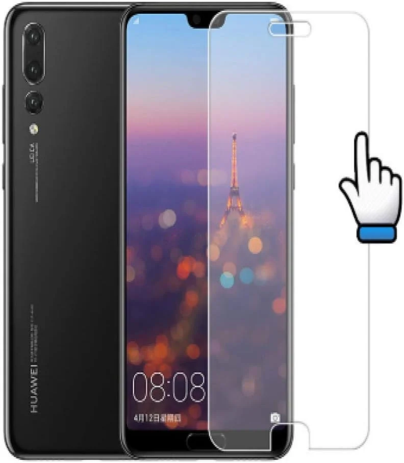 FHNLKFS 2PCS، محافظ صفحه نمایش شیشه ای هواوی P20، شیشه ضد خش هواوی P20، برای هواوی P 20