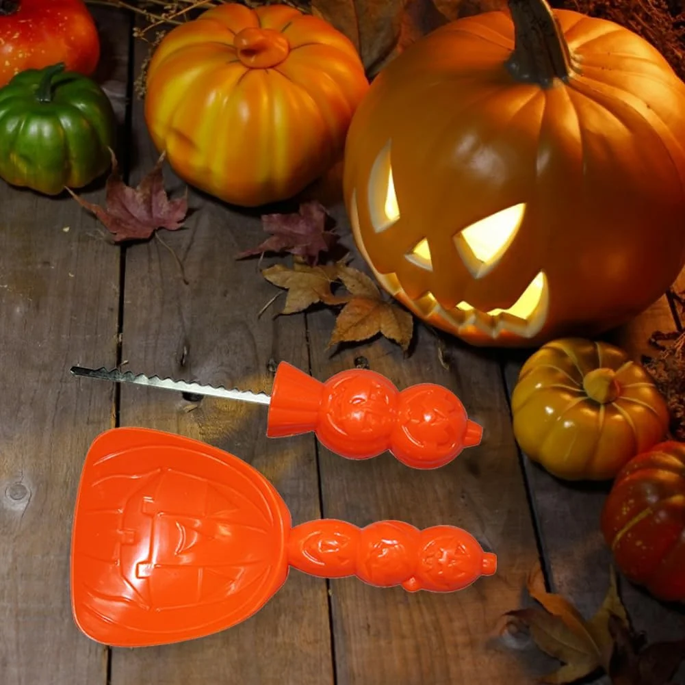ست کنده کاری کدو تنبل، ابزار مجسمه سازی فانوس کدو تنبل - بیل حرفه ای برای لوازم مهمانی هالووین بزرگسالان و کودکان ست کنده کاری کدو تنبل، ابزار مجسمه سازی فانوس کدو تنبل - بیل حرفه ای برای لوازم مهمانی هالووین بزرگسالان و کودکان