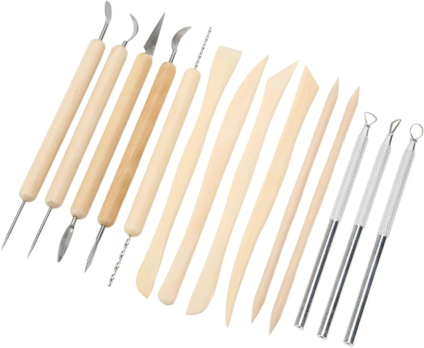 ابزارهای حکاکی خاک رس PEHUB، ابزارهای سفالگری بادوام و ماندگار از جنس استیل ضد زنگ، حکاکی چوب برای کنده کاری