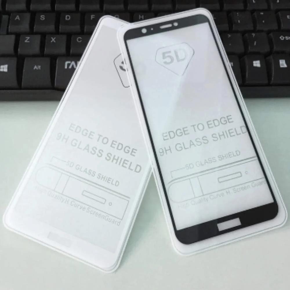 محافظ صفحه نمایش شیشه ای تمام چسب 5D FHNLKFS، 3 عددی، برای هواوی پی اسمارت، فیلم محافظ گوشی، شیشه تمام صفحه برای هواوی پی اسمارت، برای هواوی ان‌جوی 7 اس