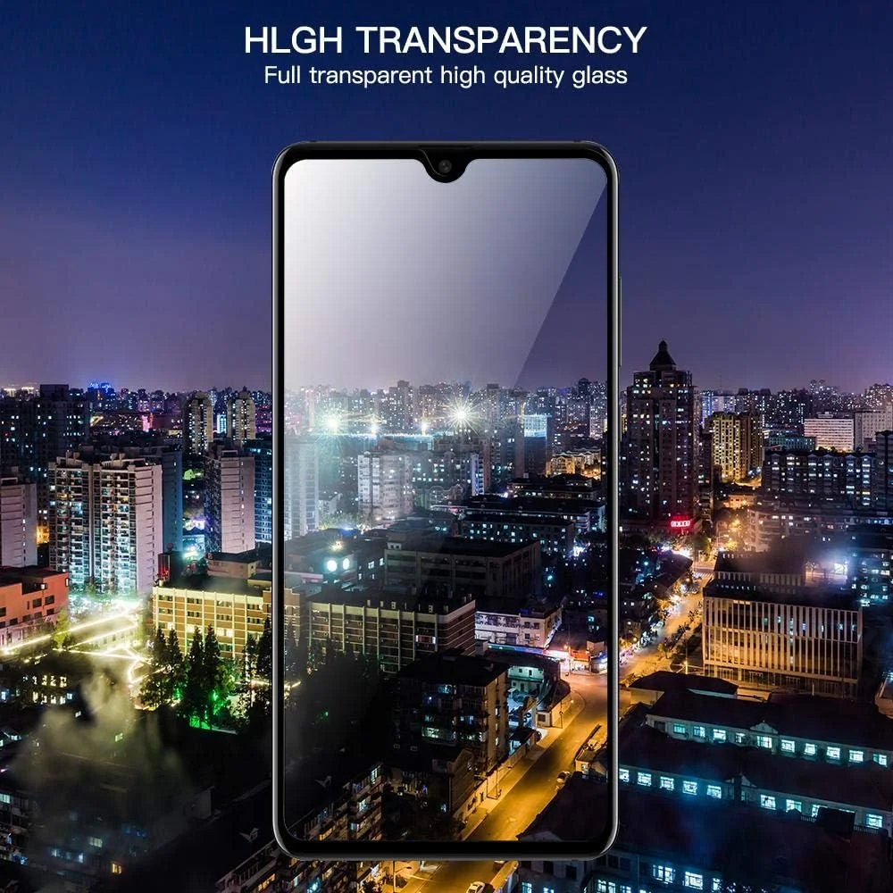 محافظ صفحه نمایش شیشه ای برای هوآوی میت 20، شفافیت کریستالی، سختی 9H