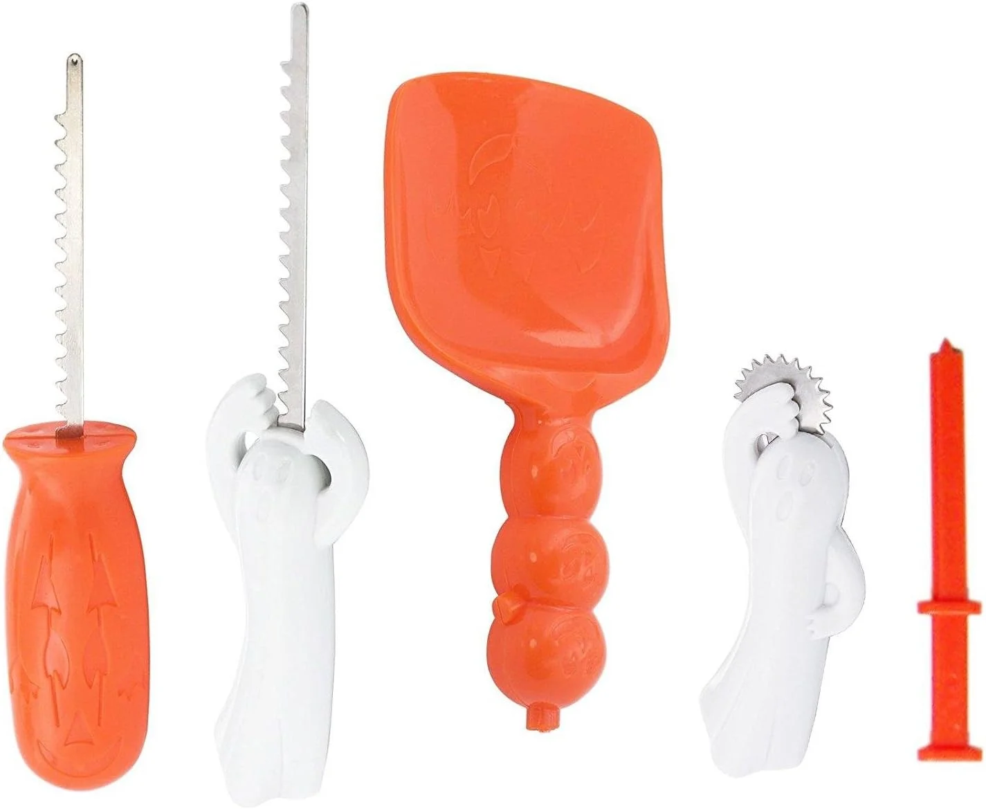 مجموعه ابزار حکاکی کدو تنبل هالووین Acofuns، ست 5 تکه ای ابزار حکاکی هالووین، 5 ابزار حکاکی برای کودکان و مهمانی