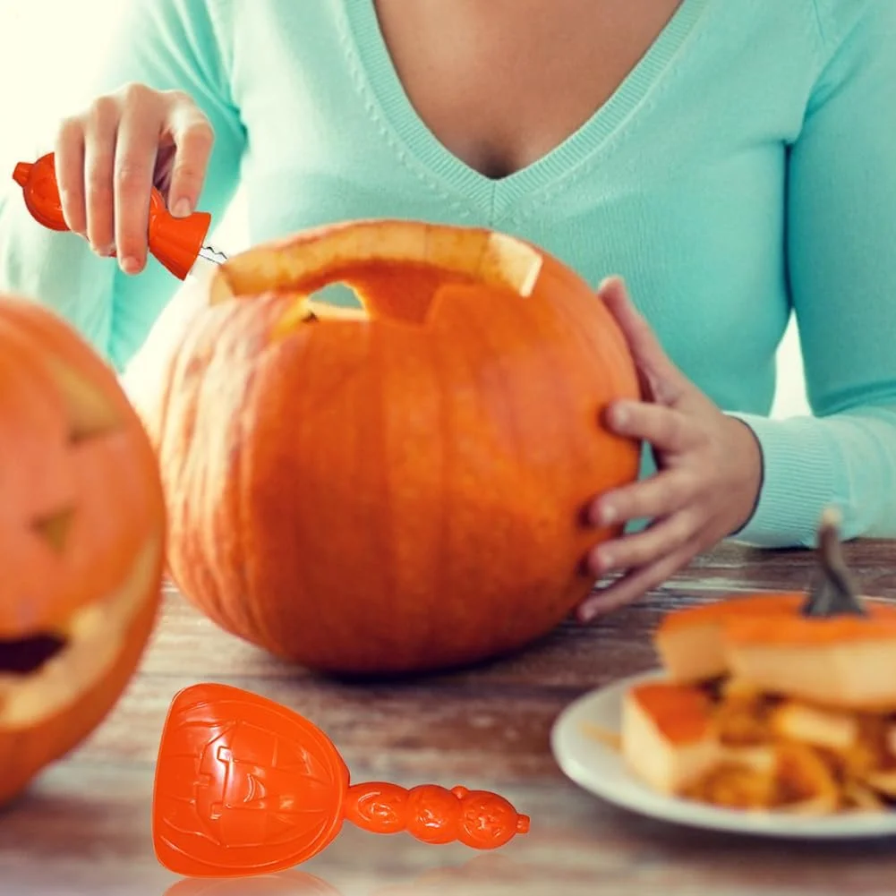 ابزار حکاکی کدو تنبل، کیت ابزار مجسمه سازی فانوس کدو تنبل | بیل حرفه ای، کاتر مجسمه سازی برای کاردستی های دستی هالووین کودکان و بزرگسالان